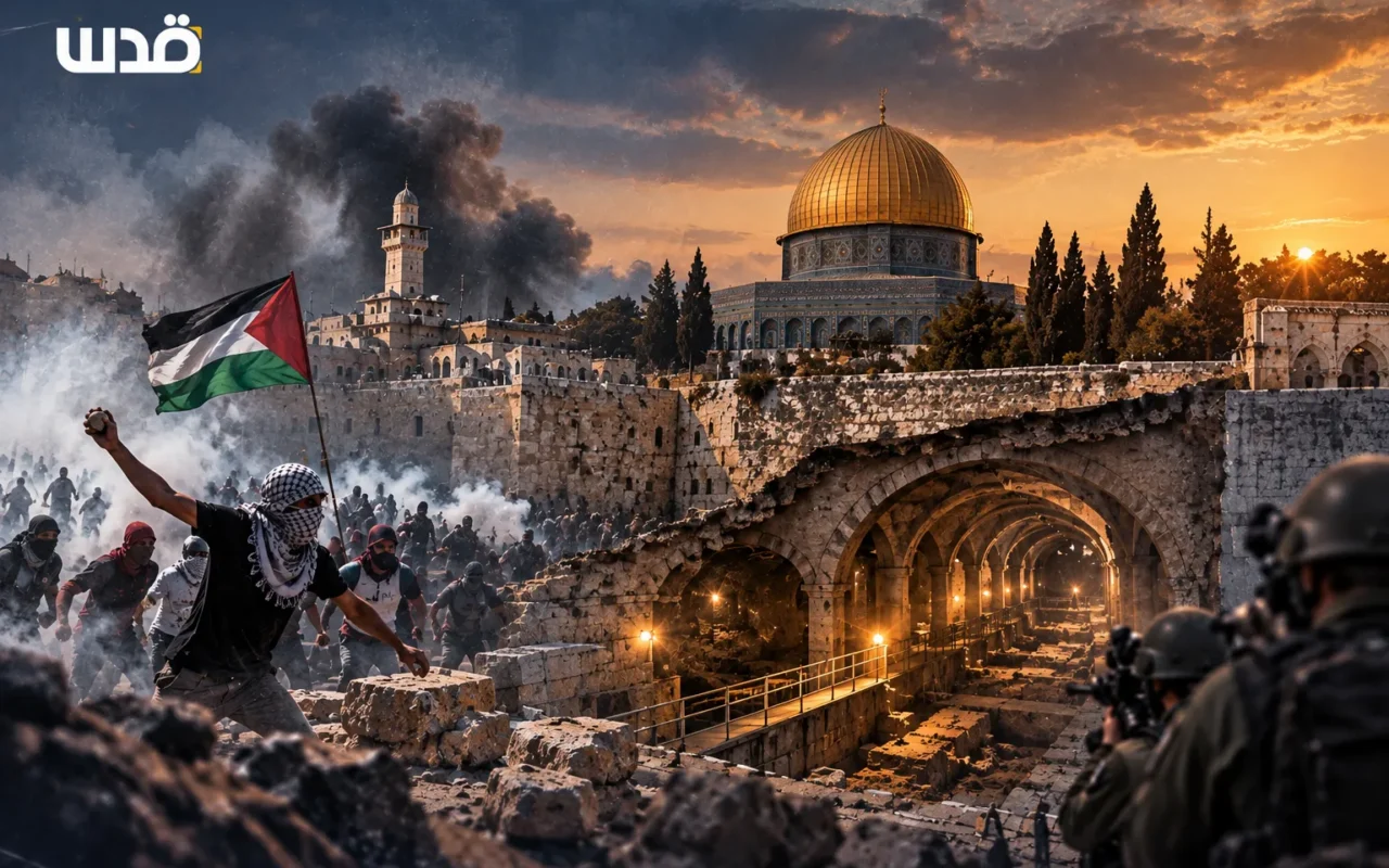 هبة النفق.. حين أشعل نفق أسفل الأقصى مواجهة امتدت من القدس إلى فلسطين