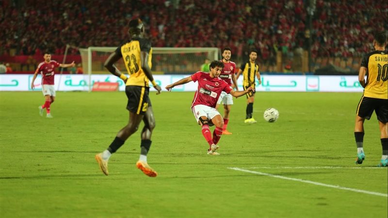 الدوري المصري، المقاولون العرب يصدم الأهلي بهدف في الشوط الأول