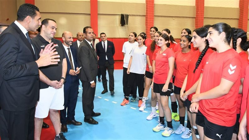 جوهر نبيل يتفقد المركز الأوليمبي ويلتقي منتخبات البوتشيا ورفع الأثقال وألعاب القوى البارالمبية