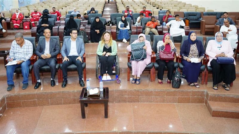 المشرف العام على القومي لذوي الإعاقة تشهد احتفالية “أوسكار قادرون باختلاف” بمطروح
