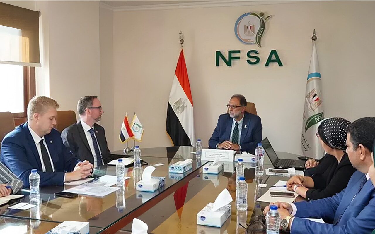 رئيس الهيئة القومية لسلامة الغذاء يستقبل وفدًا تجاريًا دنماركيًا لبحث سبل التعاون في مجالات سلامة الغذاء والتكنولوجيا الحديثة