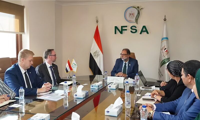 رئيس الهيئة القومية لسلامة الغذاء يستقبل وفدًا تجاريًا دنماركيًا لبحث سبل التعاون في مجالات سلامة الغذاء والتكنولوجيا الحديثة