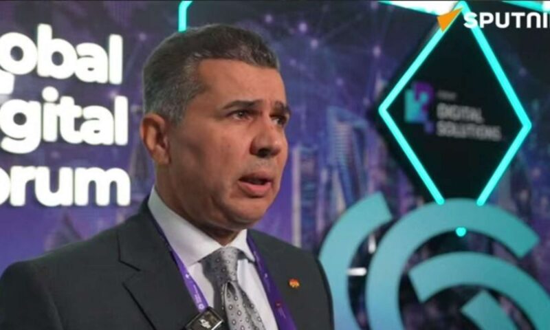 رئيس الوفد العراقي لـ”سبوتنيك”: “المنتدى الرقمي العالمي” في موسكو مهم لتطوير القدرات الرقمية