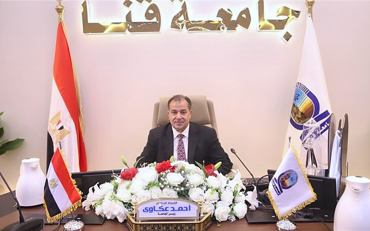 خريطة تفاعلية، رئيس جامعة قنا يطلق مشروع «وجهتك» لخدمة الطلاب والزائرين