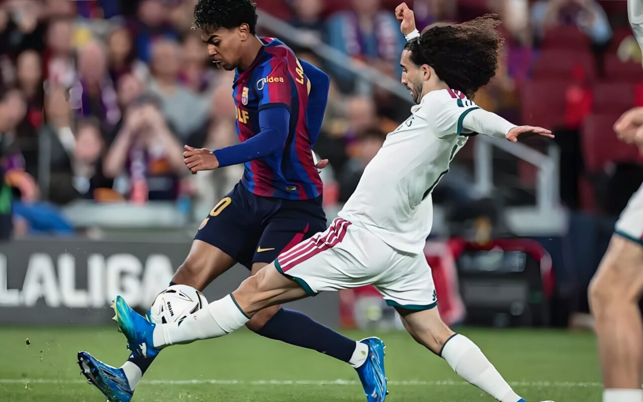 رقم سلبي لنجم برشلونة لامين يامال في الكلاسيكو