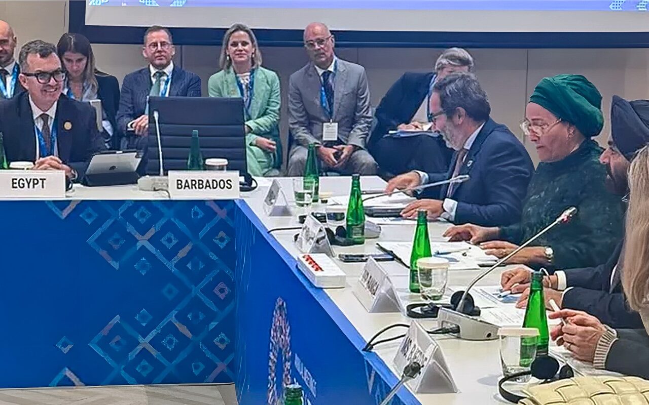 وزير التخطيط يشارك في مباحثات دولية رفيعة المستوى لتعزيز الأمن الغذائي وتأمين الممرات البحرية الحيوية