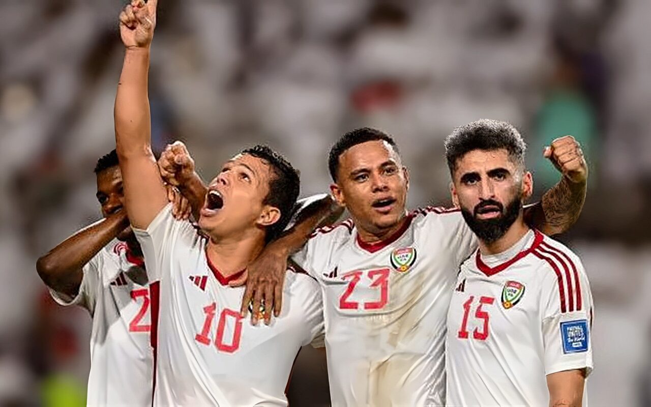 الإمارات تتقدم على عمان بهدف في الشوط الأول بنصف نهائي كأس الخليج