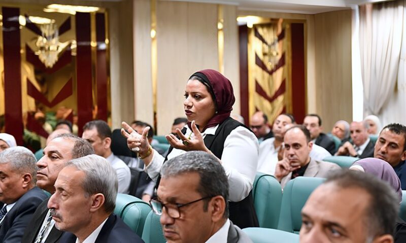 صلاح جمبلاط: تنفيذ برنامج مؤسسي لبناء الوعي لدى العاملين بوزارة الإنتاج الحربي