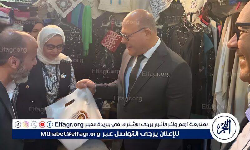 النعماني يتفقد إبداعات جامعة سوهاج في معرض تراثنا 2026