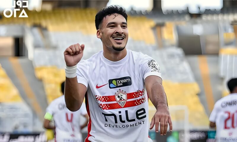 أحمد شريف رجل مباراة الزمالك وبترول أسيوط في الدوري المصري