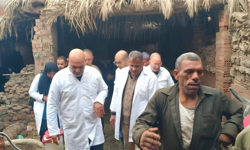 بيطري الشرقية يجرى المسح التناسلي والتلقيح لـ8585 رأس ماشية