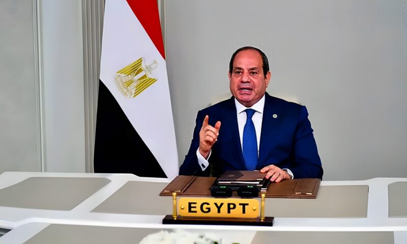 السيسي لرئيس الاتحاد الأفريقي: موقفنا ثابت في الحفاظ على حقوق مصر ومصالحها المائية باعتبارها قضية وجودية.. نحذر من مخاطر الإجراءات الأحادية ونرفض توظيف ملف مياه النيل لتحقيق مكاسب سياسية