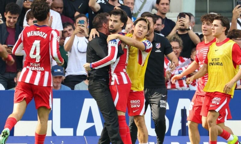 باينا يقود أتلتيكو إلى فوز قاتل على إسبانيول