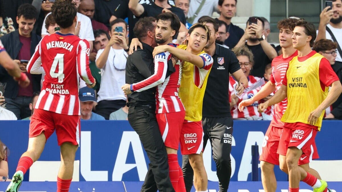 باينا يقود أتلتيكو إلى فوز قاتل على إسبانيول