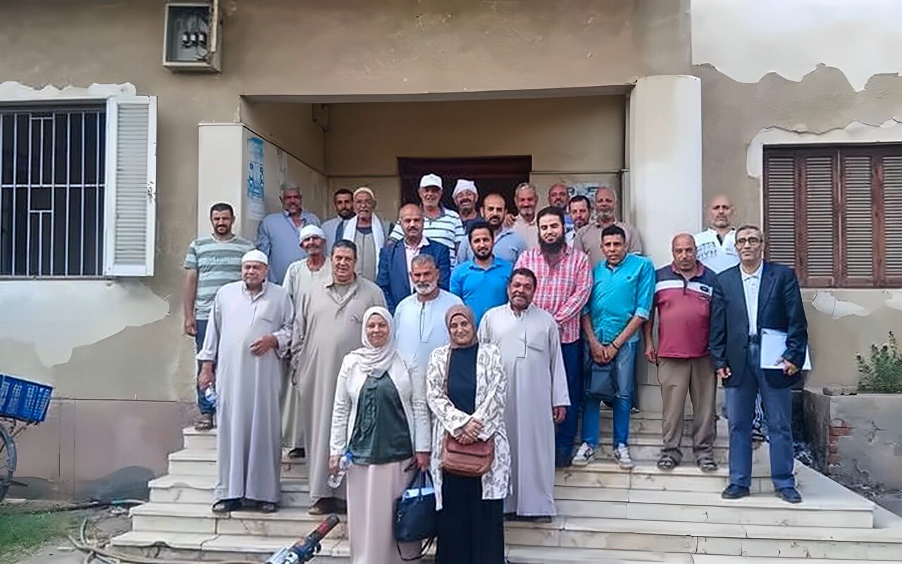 جامعة بنها تنظم قافلة زراعية بقرية المنشأة الكبري بكفر شكر