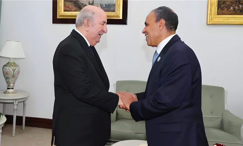 وزير الخارجية يلتقي رئيس الجمهورية الجزائرية