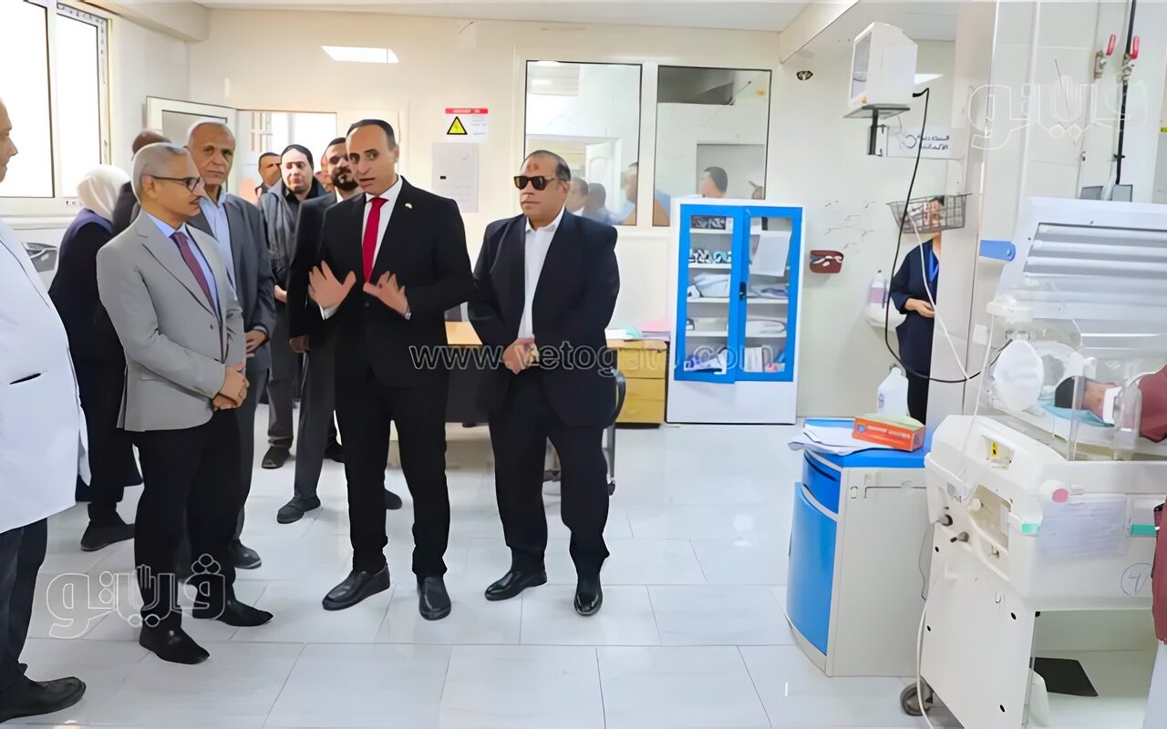 محافظ بني سويف يتفقد مركز الحضانات بقمن العروس ويشيد بدور المشاركة المجتمعية