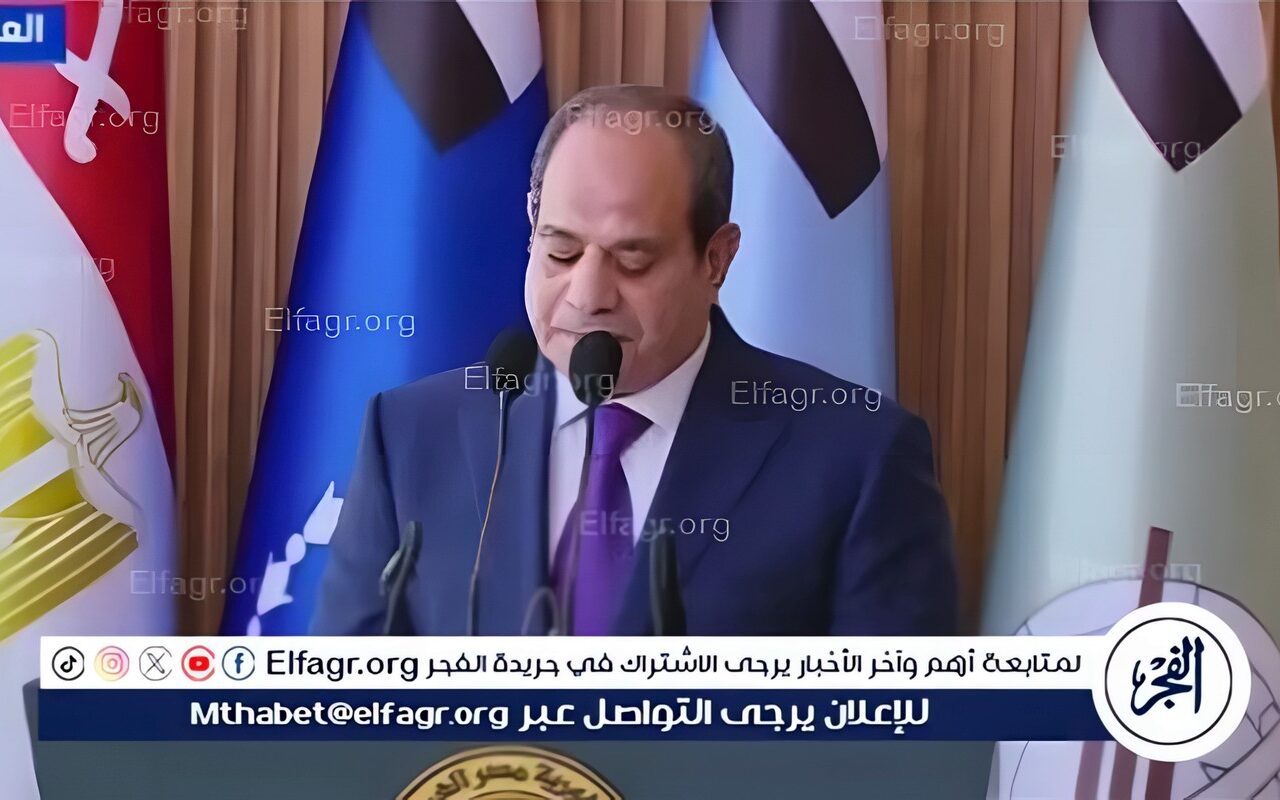 عاجل ـ السيسي: مياه النيل حق للجميع ولا يجوز استخدامها لأغراض سياسية.. ومصر تدعو للتعاون لتحقيق التنمية المشتركة