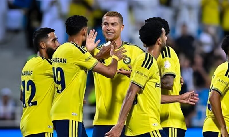 الدوري السعودي، النصر يتقدم بثنائية نظيفة أمام الدرعية في الشوط الأول