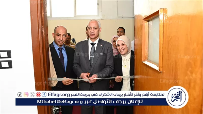رئيس جامعة أسيوط يفتتح المرحلة الثانية من معمل الامتحانات الإكلينيكية بكلية التمريض