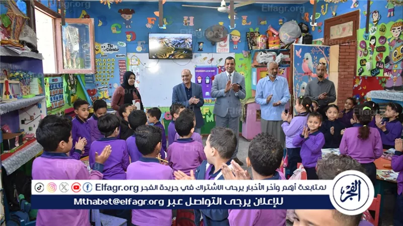 مدير تعليم سوهاج يتابع انتظام الدراسه بمدارس إدارة جرجا التعليمية