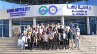 انطلاق الدراسة بكلية بنها ووهان للدراسات العليا.. نائب رئيس الجامعة ووفد صيني يتابعان انتظام العملية التعليمية