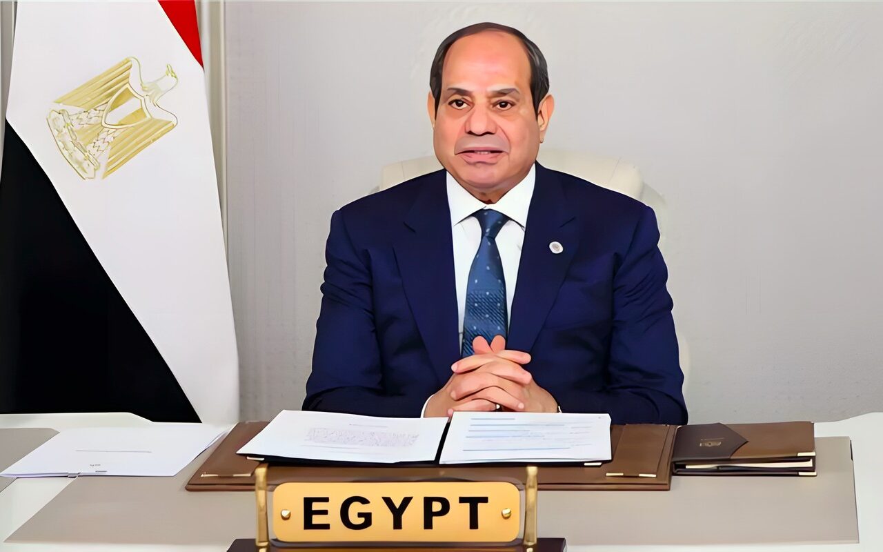 السيسي: نأمل تحقيق التنمية والتقدم المنشودين خلال 20 إلى 30 عامًا