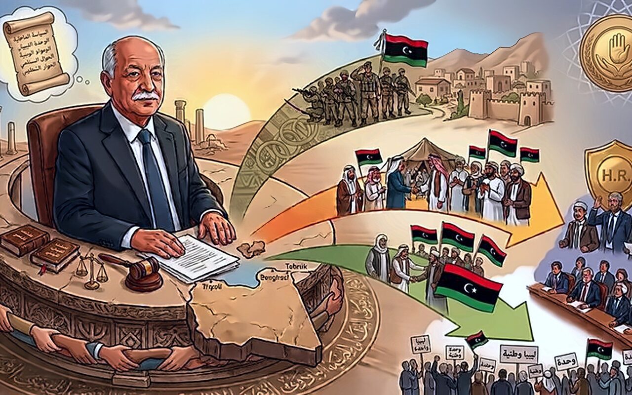 عقيلة صالح، اختبار يتجاوز رئاسة مجلس النواب ليطال تماسك المؤسسة التشريعية.. دعم الجيش الليبي وتعامل بحذر مع مبادرة مسعد بولس.. وانحياز مطلق للحقوق الفلسطينية