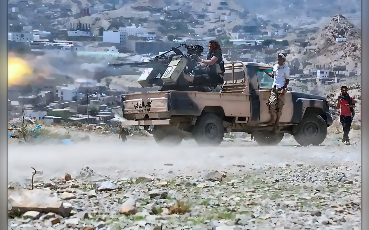 جبهات القتال في تعزتفتك بحشود الحوثيين