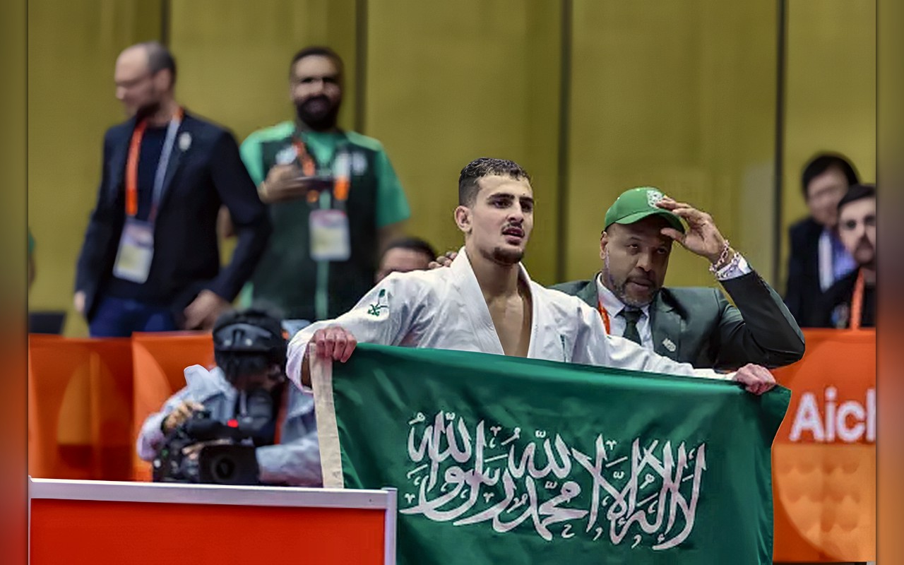 جوجيتسو السعودية تمطر ذهباً في دورة الألعاب الآسيوية