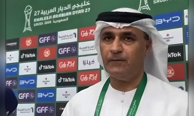 الظاهري: منع لاعبي الإمارات من التصريحات «قراري»… والجماهير لن تؤثر علينا