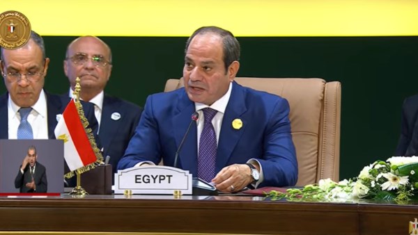 الرئيس السيسي: النيباد أسهمت في دعم البنية التحتية بالقارة الأفريقية
