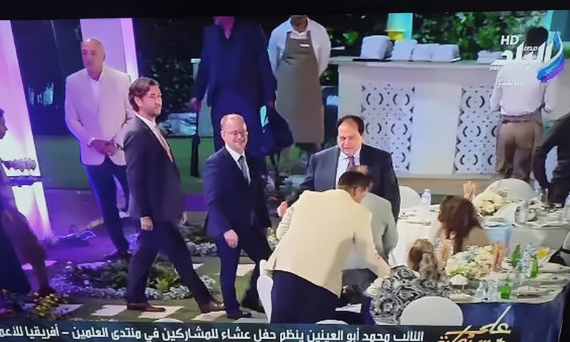 النائب محمد أبو العينين ينظم حفل عشاء للمشاركين في منتدى العلمين أفريقيا للأعمال