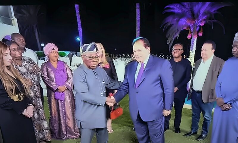رئيس نيجيريا السابق لأبو العينين: أنت صديق وأخ.. ويمكننا تحقيق المزيد من التعاون والشراكة التجارية