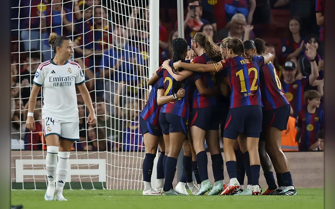 برشلونة يكتسح ريال بسباعية في «كلاسيكو السيدات»