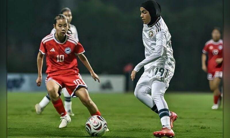 منتخب السعودية للناشئات يخسر مواجهة سنغافورة