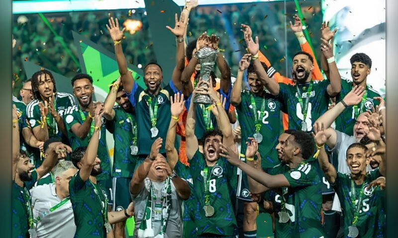 «الأخضر» بطلاً لكأس الخليج بـ«مسار استثنائي» وشباك لا تهتز