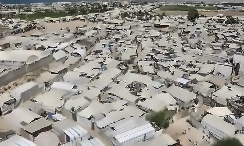 تقرير فلسطيني: إصابة 6 أشخاص في هجوم استهدف خيمة غرب خان يونس