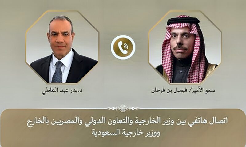 وزير الخارجية يؤكد لنظيره السعودي: تضامن مصري كامل مع المملكة في مواجهة الاعتداءات الأخيرة