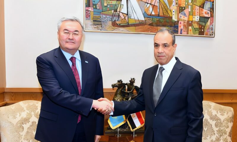 مصر وكازاخستان ترسمان خريطة توسيع الشراكة .. من التجارة وأمن المياه إلى دعم الدولة الفلسطينية
