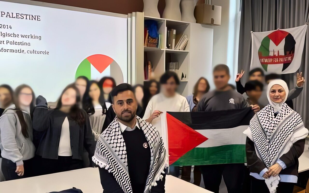 حصة جغرافيا في مدرسة بلجيكية تتحول إلى فعالية مؤيدة لفلسطين.. والسفير الإسرائيلي يطالب بتحقيق