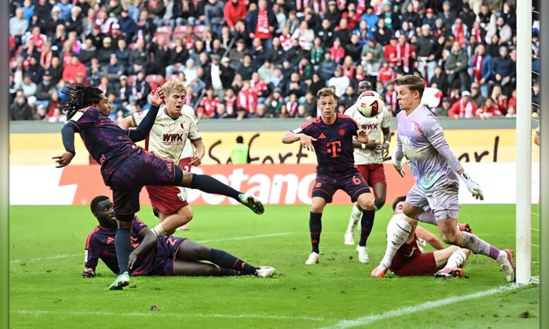 «البوندسليغا»: بايرن ينجو من فخ أوغسبورغ في مباراة «أسرع هدف في التاريخ»