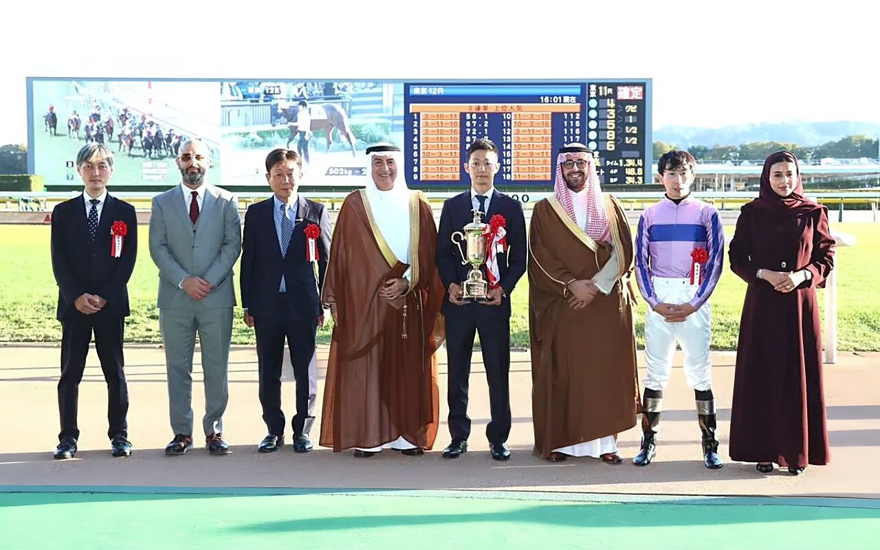 «آقورديانو» يتوّج بالكأس الملكي السعودي في مضمار طوكيو