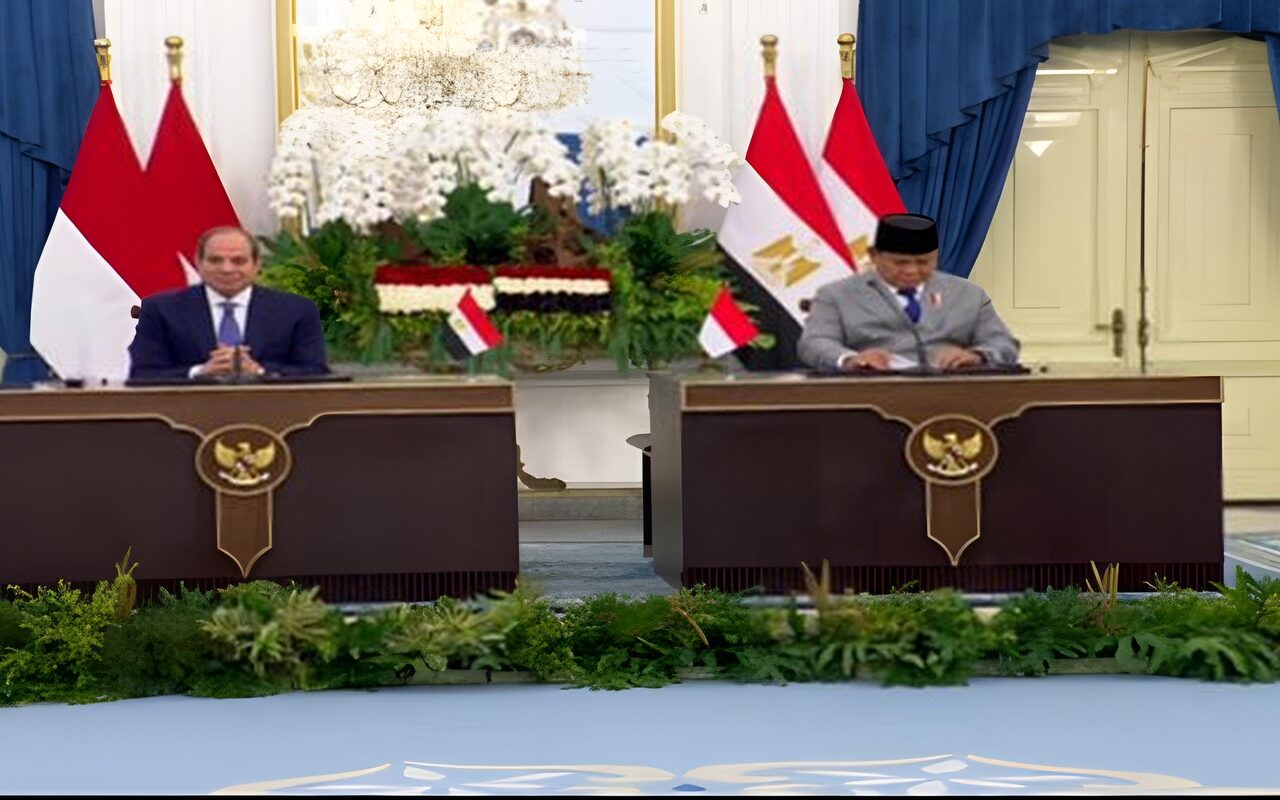 الرئيس السيسي: توافق مصري إندونيسي على تسوية عادلة وشاملة للقضية الفلسطينية