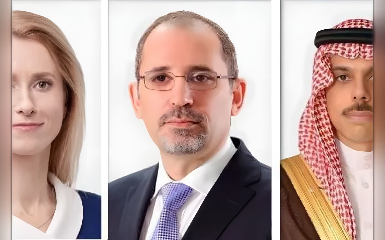 فيصل بن فرحان يبحث مع الصفدي وكالاس التطورات الإقليمية