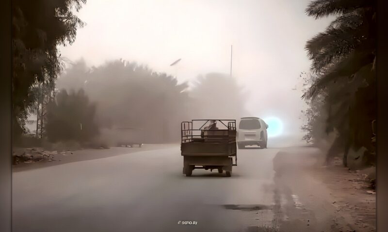 271 حالة اختناق في دير الزور جراء عاصفة غبارية تضرب شرق سوريا