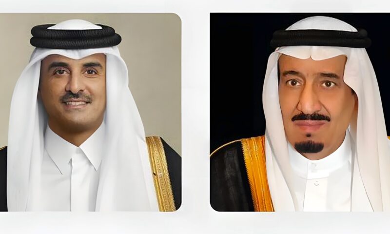 خادم الحرمين الشريفين يبعث دعوة لأمير قطر للمشاركة في القمة الخليجية الأوروبية الثانية