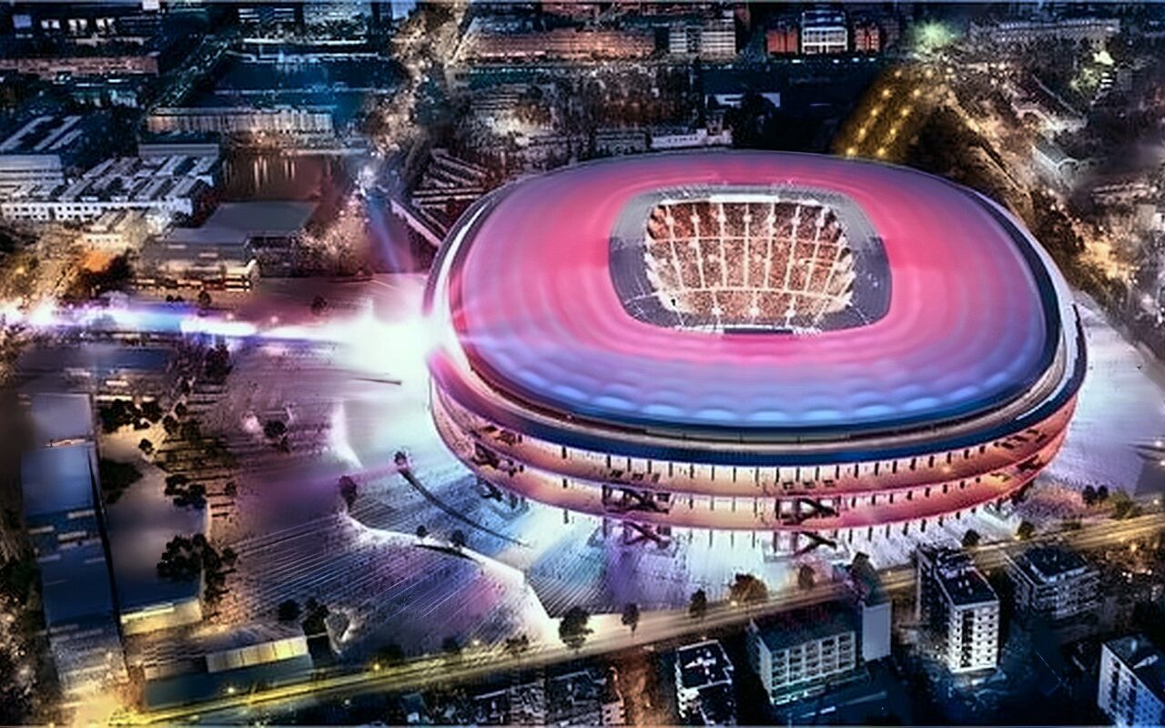 مشروع كامب نو الجديد لبرشلونة بقيمة 1.8 مليار يورو.. أرقام ضخمة وسعة تصل إلى 105 آلاف متفرج