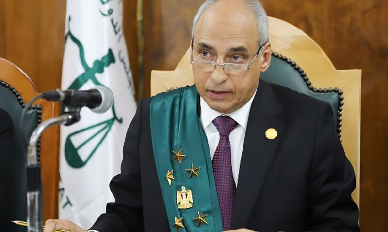 رئيس مجلس الدولة يتابع انتظام العمل بدوائر المحكمة الإدارية العليا