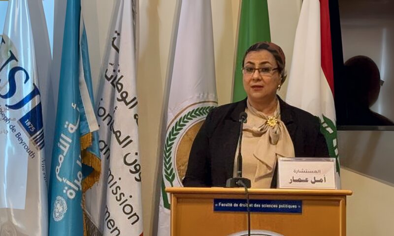 أمل عمار: تمكين المرأة في مصر يحظى بدعم غير مسبوق من الرئيس السيسي